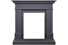 Каминокомплект California SFT (Разборный) - Серый графит с очагом Aspen Black