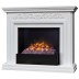 Электрокамин RealFlame Leticia 26 WT белый с очагом 3D Cassette 630