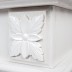 Электрокамин RealFlame Philadelphia 25,5/26 WT белое золото с очагом 3D Cassette 630 Black Panel