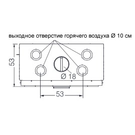 Каминная топка BLOKK 90 V BIANCO (EdilKamin)