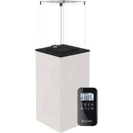 Нагреватель газовый PATIO MINI/G31/37MBAR/B - белое стекло, пульт