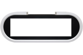 Каминокомплект Soho - Белый с черным с очагом Vision 60 LOG LED